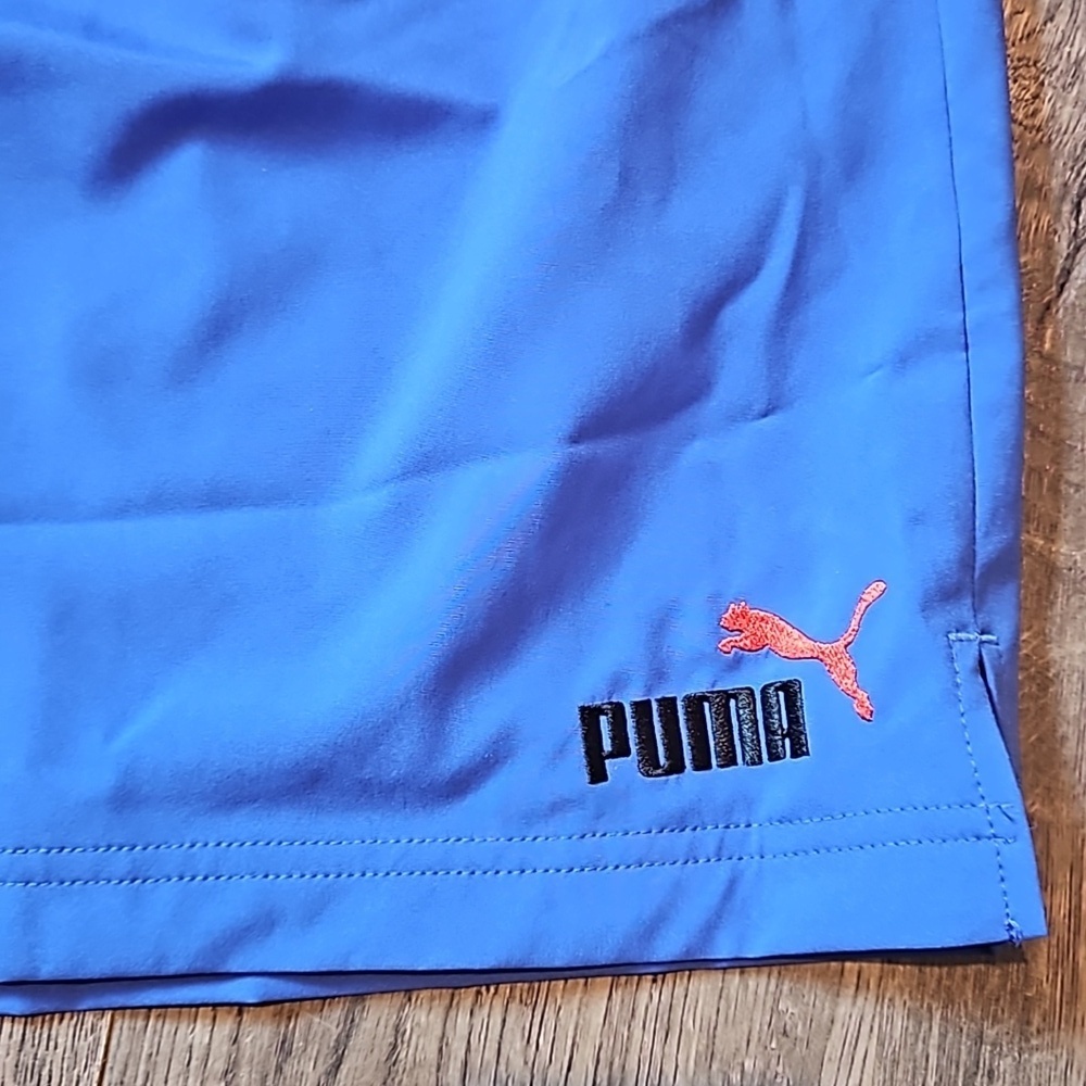Puma Men's XXL Drawsting Blue Athletic Shorts Brand New With Tags - Picture 2 of 6
